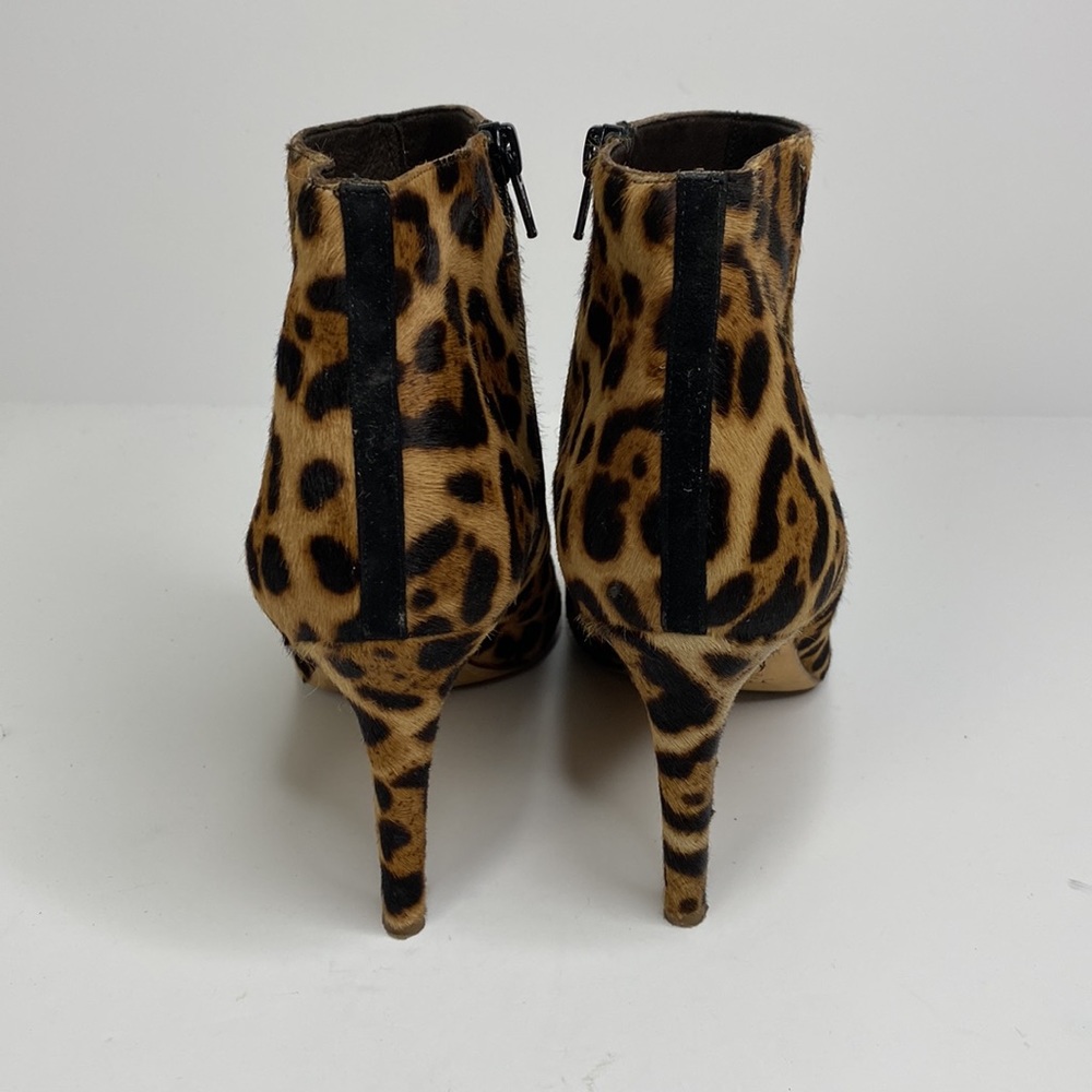 J. CREW Leopard Print Booties with Stiletto Heel size 10 - Picture 4 of 7